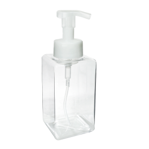 PORTA SABONETE LÍQUIDO ESPUMADOR COM PUMP PLASTICO 450ML - WC409625