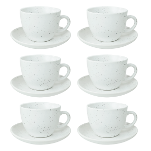 JOGO DE XÍCARAS COM PIRES COM 12 PEÇAS 210ML - CA12515