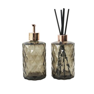 KIT DIFUSOR E PORTA SABONETE LÍQUIDO DE VIDRO 330ML - 96140-FUMÊ