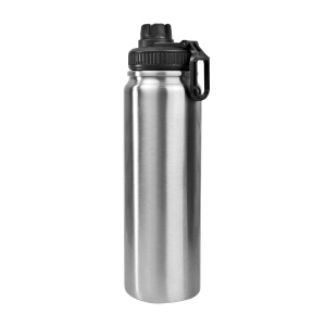 GARRAFA TERMICA DE INOX COM TAMPA E ALÇA 800ML - 4623-PTA