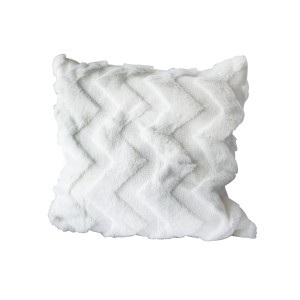 CAPA DE ALMOFADA COM DETALHES GEOMÉTRICOS 44X44CM -2867-BR