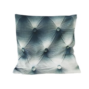 CAPA DE ALMOFADA ESTAMPA CAPITONE EM TECIDO 100% POLIÉSTER  44X44CM - 3243-C