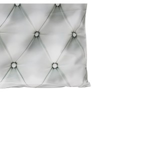 CAPA DE ALMOFADA ESTAMPA CAPITONE EM TECIDO 100% POLIÉSTER  44X44CM - 3243-F