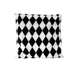 CAPA DE ALMOFADA ESTAMPA GEOMÉTRICA EM  TECIDO 100% POLIÉSTER 44X44CM - 3239-B