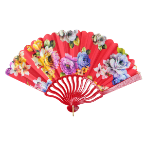 LEQUE DE PLÁSTICO E TECIDO 42X23CM - HZ89403-VM