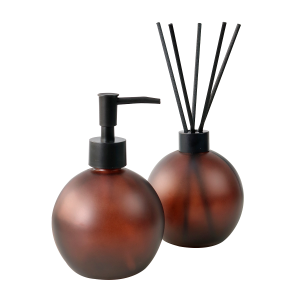 KIT FRASCO DIFUSOR E PORTA SABONETE LÍQUIDO 400ML - 96153-FUMÊ