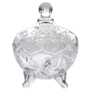 BOMBONIERE DE VIDRO FRUIT 14 X 18 CM - UH010001-2