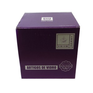 BOMBONIERE DE VIDRO FRUIT 14 X 18 CM - UH010001-2