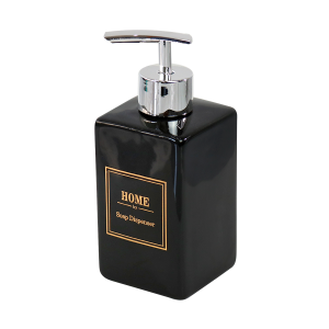 PORTA SABONETE LÍQUIDO DE PORCELANA 350ML - 3491-PT