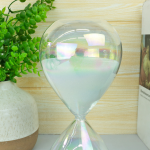 AMPULHETA DE VIDRO FURTA-COR DE 30 MINUTOS 20CM - 5274-BR