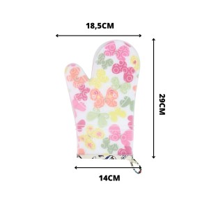 LUVA PARA COZINHA DE POLIESTER E SILICONE - TRC8588-A