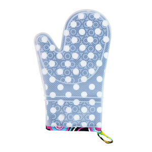 LUVA PARA COZINHA DE POLIESTER E SILICONE - TRC8588-B