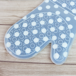 LUVA PARA COZINHA DE POLIESTER E SILICONE - TRC8588-B