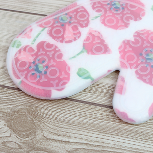 LUVA PARA COZINHA DE POLIESTER E SILICONE - TRC8588-D