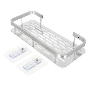 PRATELEIRA DE BANHEIRO PORTA SHAMPOO EM ALUMÍNIO - DT6980