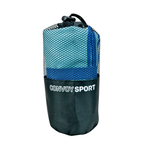 TOALHA EM MICROFIBRA ALTA ABSORÇÃO SPORTS 130CM X 80CM - YS38129A-AZ