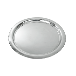 CONJUNTO PARA BOLO DE INOX COM TAMPA DE PLÁSTICO - 1108