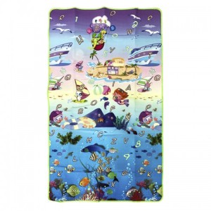 TAPETE TERMICO INFANTIL EVA 1M X 1,8 M ESTAMPA FUNDO DO MAR - 95850-1