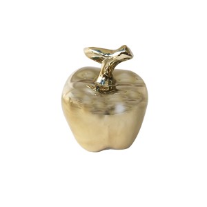 ENFEITE DECORATIVO MAÇA EM RESINA 8X10,6CM - 2808-DOU