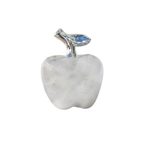 ENFEITE DECORATIVO MAÇA EM RESINA 8X10,6CM - 2808-PTA