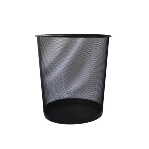 LIXEIRA TELADA DE METAL 12 LITROS 26X28CM - 2934