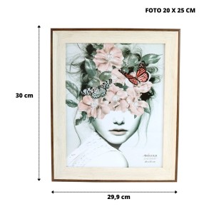 PORTA RETRATO DE PLÁSTICO 20X25CM - 3763-D