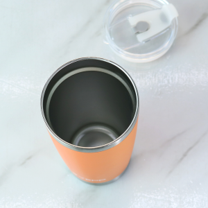 COPO TÉRMICO DE AÇO INOXIDÁVEL COM TAMPA 500ML - YT2287-LJ