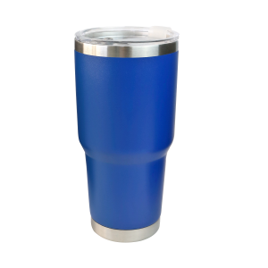 COPO TÉRMICO DE AÇO INOXIDÁVEL COM TAMPA 900ML - YT2293-AZ