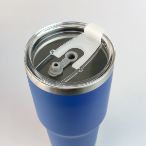 COPO TÉRMICO DE AÇO INOXIDÁVEL COM TAMPA 900ML - YT2293-AZ