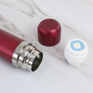 GARRAFA ISOTÉRMICA COM TAMPA E ACIONAMENTO CLICK 380ML - 238923-VN