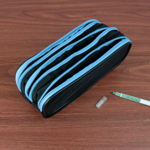 ESTOJO DE NYLON 21,5X10,9CM - 5176-PTAZ