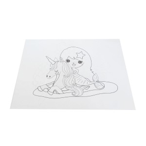 ESTOJO ESCOLAR 86 PECAS MENINA SEREIA COM UNICORNIO E FLAMINGO - MT86UNI