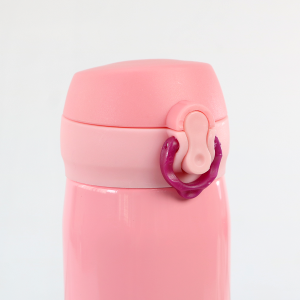 GARRAFA ISOTÉRMICA AÇO INOX TRAVA VACUUM CUP 400ML - MC175002-RS