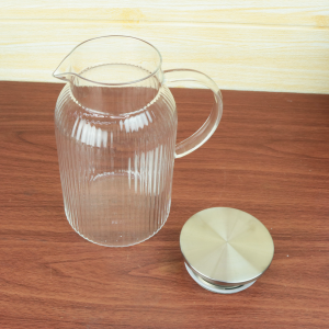 JARRA DE VIDRO COM TAMPA DE METAL 1,5LITROS - DT9329-PTA