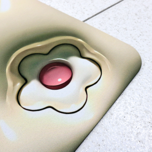 TAPETE PARA BANHEIRO ANTIDERRAPANTE SUPER ABSORVENTE 38X58CM - TP9331-A