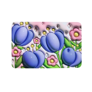 TAPETE PARA BANHEIRO ANTIDERRAPANTE SUPER ABSORVENTE 38X58CM - TP9331-C