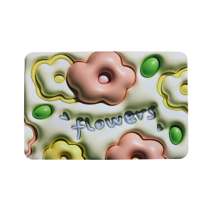 TAPETE PARA BANHEIRO ANTIDERRAPANTE SUPER ABSORVENTE 38X58CM - TP9331-D