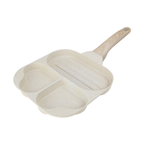 FRIGIDEIRA DE ALUMÍNIO COM 3 DIVISÓRIAS 35CM - 4276-B