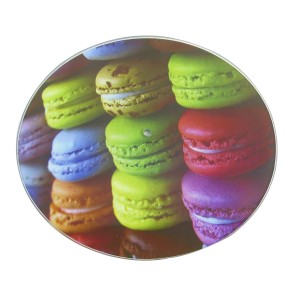 BANDEJA DE VIDRO 2 ANDARES PARA DOCES - MODELO E - 4142-E