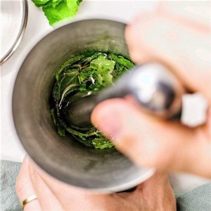 SOCADOR PARA CAIPIRINHA EM AÇO 20X3,3CM - TRC8946