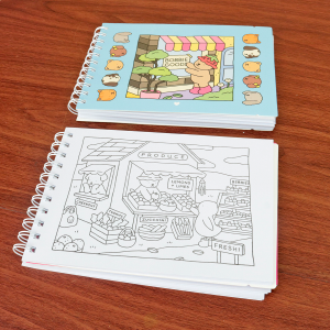 LIVRO DE COLORIR BOBBIE GOODS 100 FOLHAS - A5-MJ6165-2A-AZUL