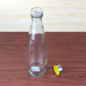 GARRAFA DE VIDRO COM TAMPA HERMÉTICA 1LITRO - CA12553-AM