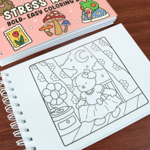 LIVRO DE COLORIR 100 FOLHAS - A5-MJ6165-2D- RS