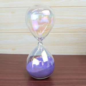 AMPULHETA DE VIDRO FURTA-COR DE 15 MINUTOS 16,5CM - 6487-D