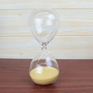 AMPULHETA DE VIDRO 30 MINUTOS 20CM - 6485-A