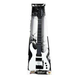GUITARRA ROCK PARTY COM LUZ 64.5 CM 02 MODOS VERMELHA - COM INMETRO - DMT5383-VM