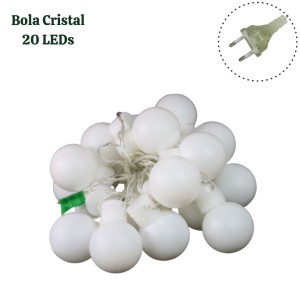 BOLA CRISTAL 20 LEDS WM BIVOLT - 21010