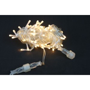 100 LED WM FIO TRANSPARENTE 01 8MM TOM MMF EXT.127V - 19092