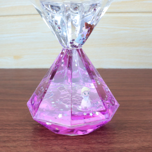 AMPULHETA DE OLEO LIQUIDO COM TEMPORIZADOR DIAMANTE - 5604-G