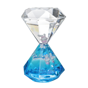 AMPULHETA DE OLEO LIQUIDO COM TEMPORIZADOR DIAMANTE - 5604-E